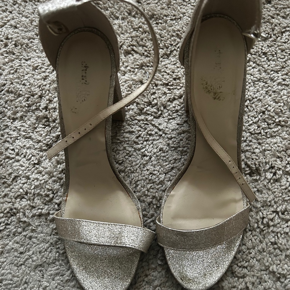 Gold Charlotte Russe Heels